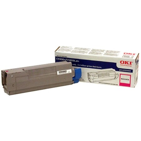 Oki Oki Magenta Toner For C5800Ldn, C5650N, C5650Dn - 5K Yield 43324402